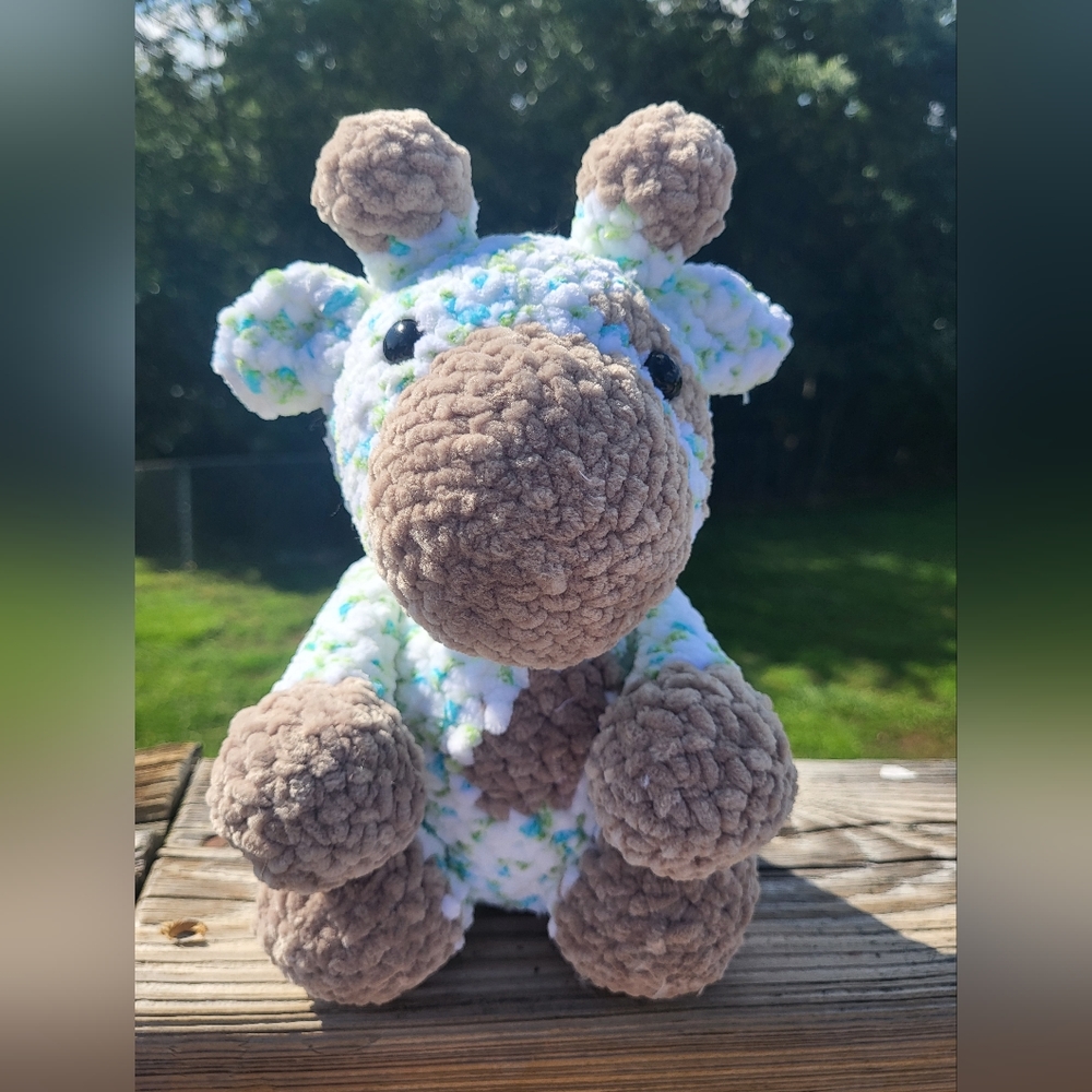 Crochet giraffe